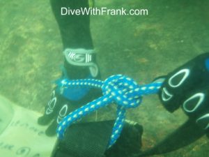 Underwater Knot Tying